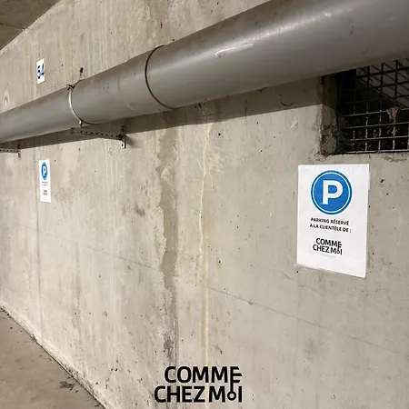 Le 313, Confortable Et Equipe, Garage Gratuit Et Privatif A 公寓 南锡